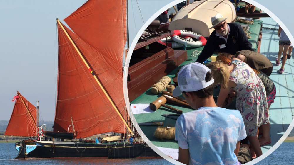 Photos: Annie Meadows and Thames Sailing Barge Trust Photos: Annie Meadows and Thames Sailing Barge Trust