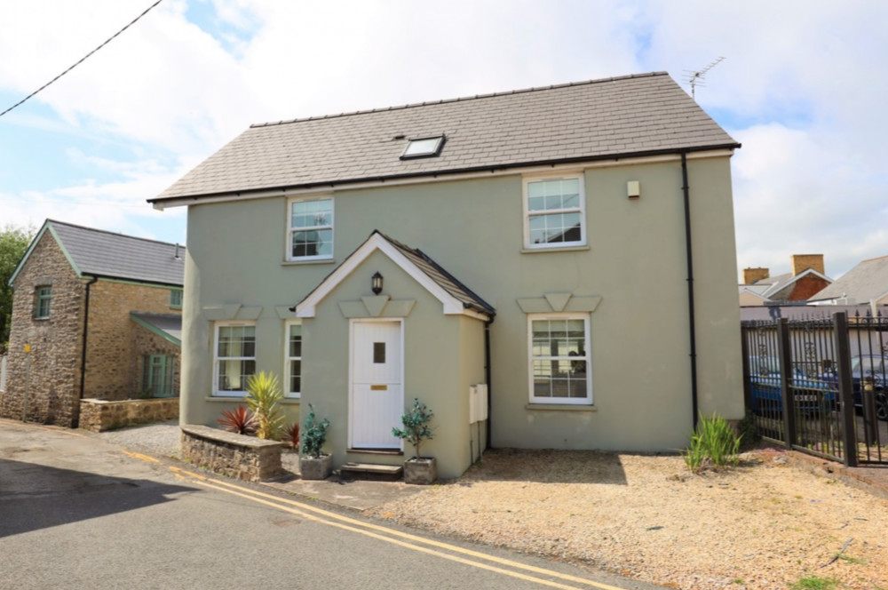 A unique detached home with a pleasant outlook over the River Thaw. (Image credit: South Wales Property Photography)