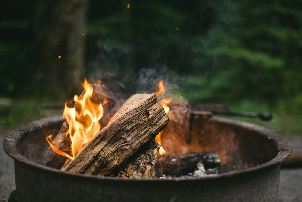 Lighting a barbecue, firepit or campfire during a heatwave is extremely dangerous. (Image credit: Royal Ann Miller - Unsplash)