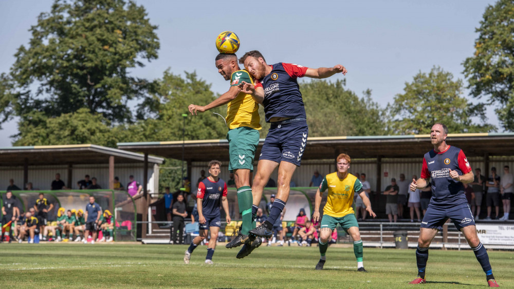 Hitchin Town 0-0 Rushall Olympic. CREDIT: PETER ELSE 