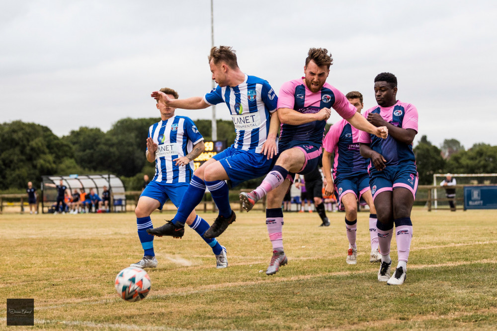 Sandbach clinched a win on Saturday despite losing their goalkeeper.  