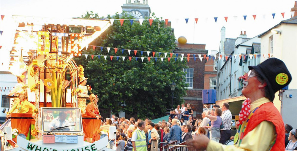 Bridport Carnival procession