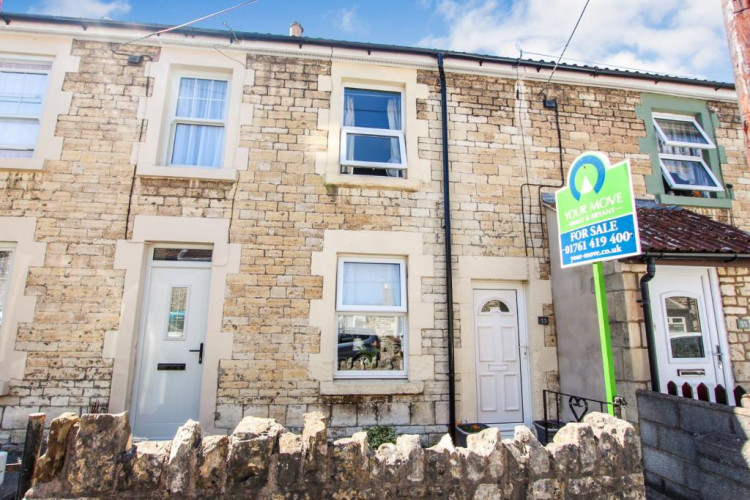 This cottage is part of a row in Midsomer Norton