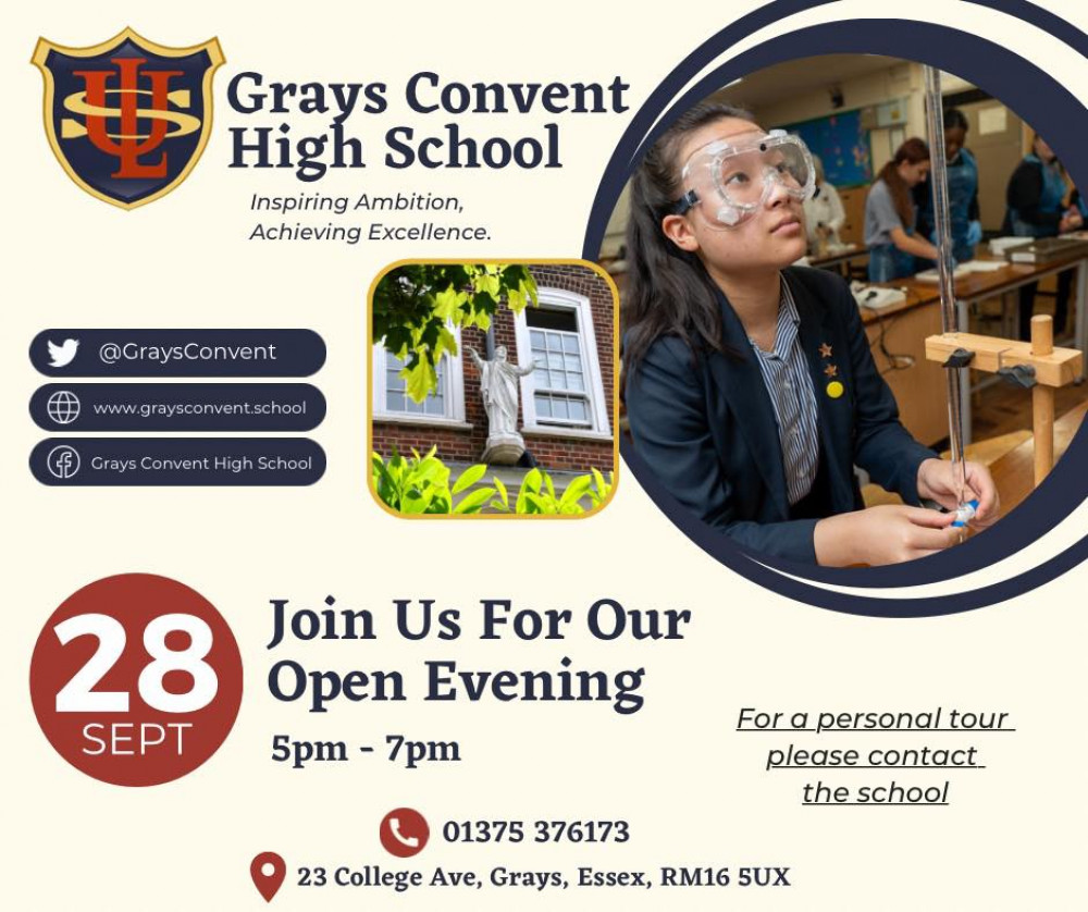 Grays Convent Open Evening Grays Convent Open Evening