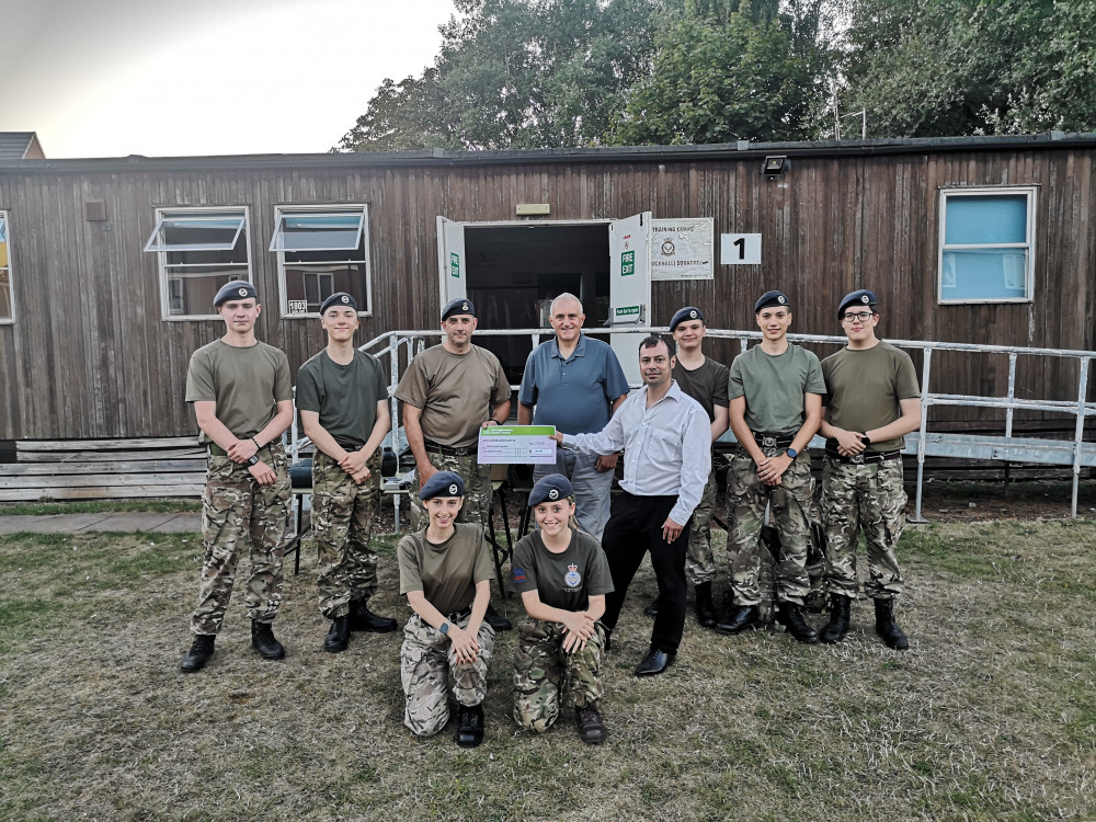 Hucknall Air Cadets has received a council grant allowing it to add fieldcraft to the number of extensive activities that it offers. Photo courtesy of Ashfield Independents. 