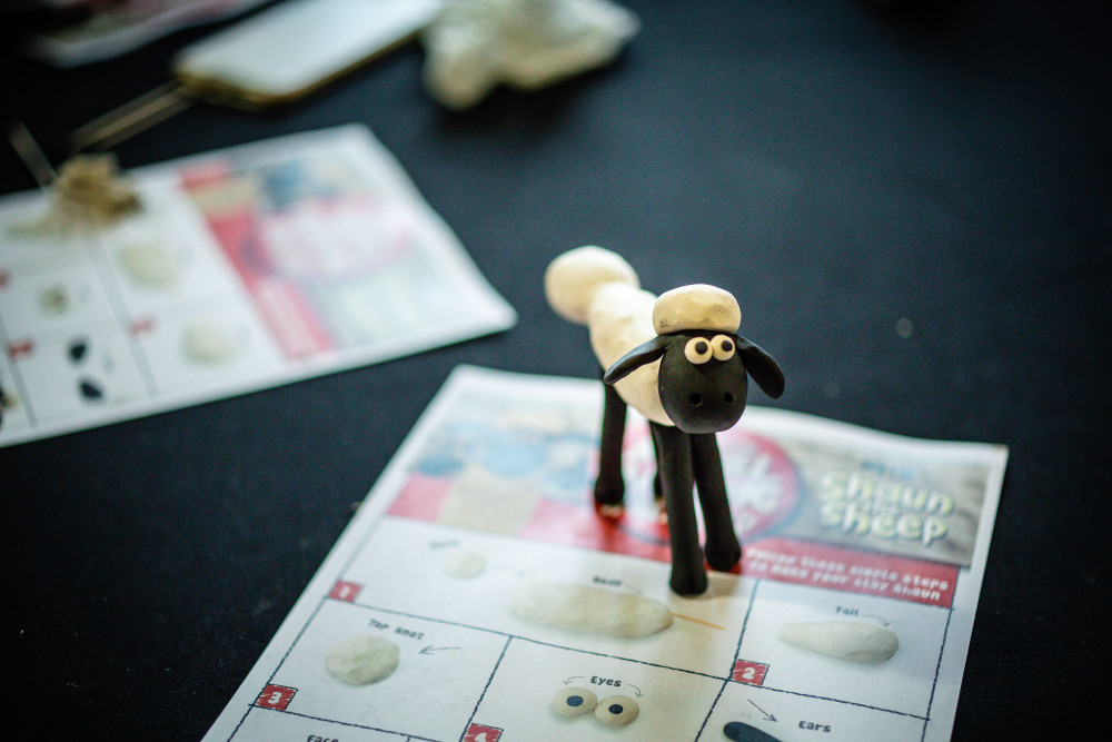 Clay Model Making Workshops from Aardman for creative moments