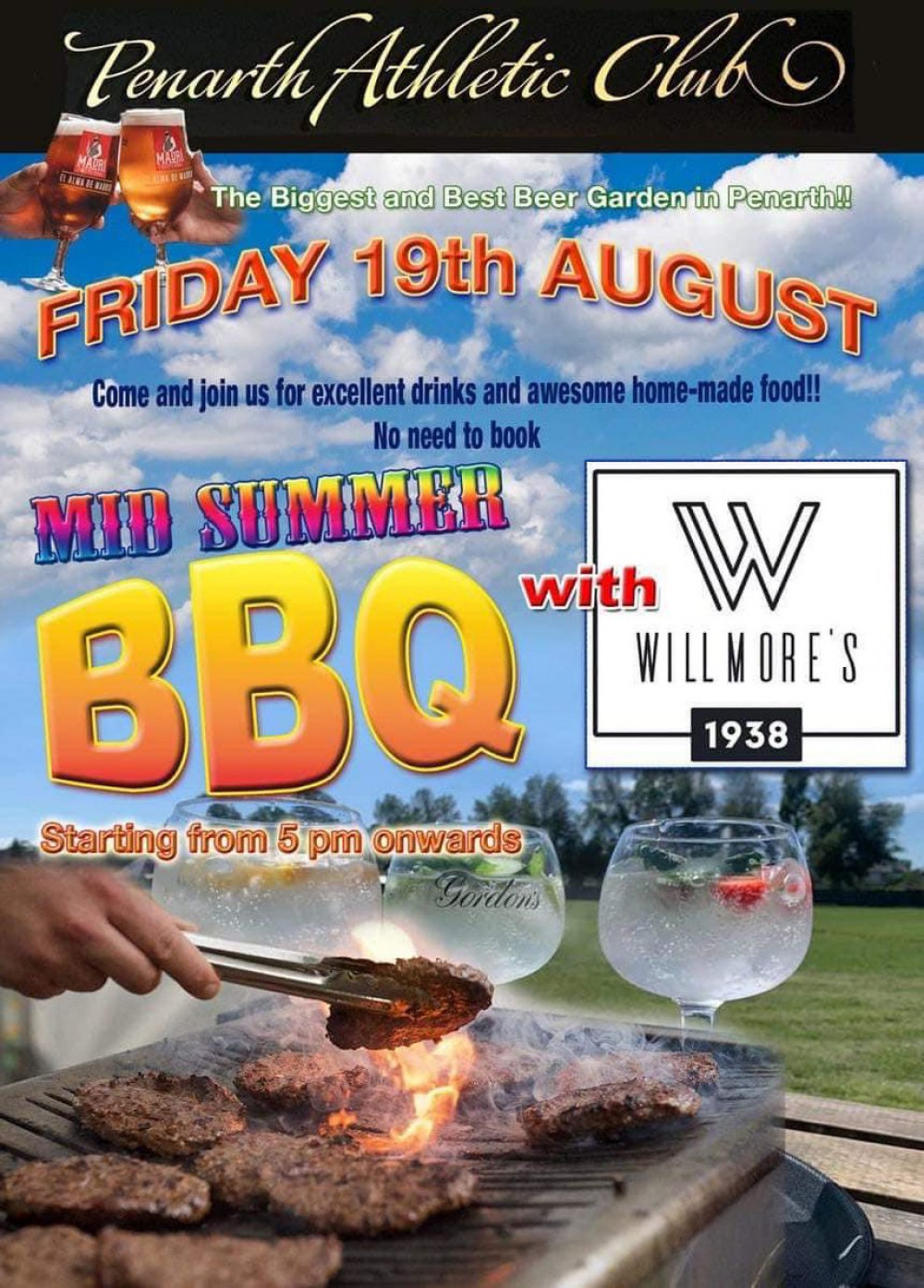 Penarth Athletic Club Midsummer BBQ