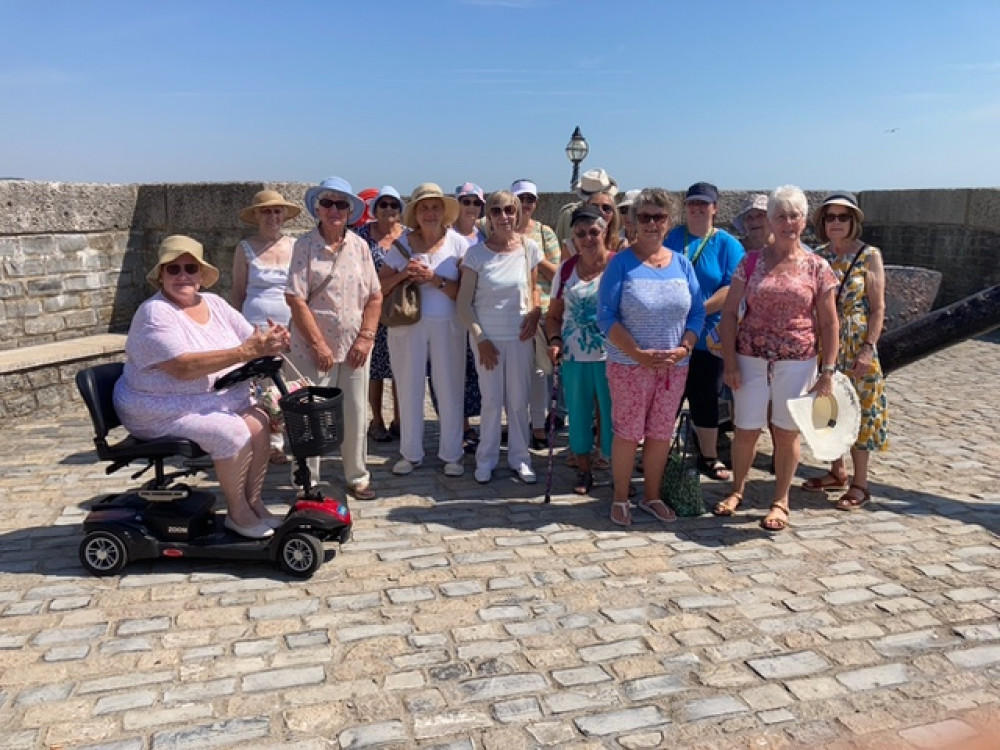 The Honiton Carers in Lyme Regis (Credit: Winnie Cameron) The Honiton Carers in Lyme Regis (Credit: Winnie Cameron)