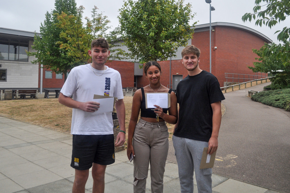 Year 13 students at Samuel Whitbread Academy in Clifton have been celebrating a fantastic set of A Level and BTEC results