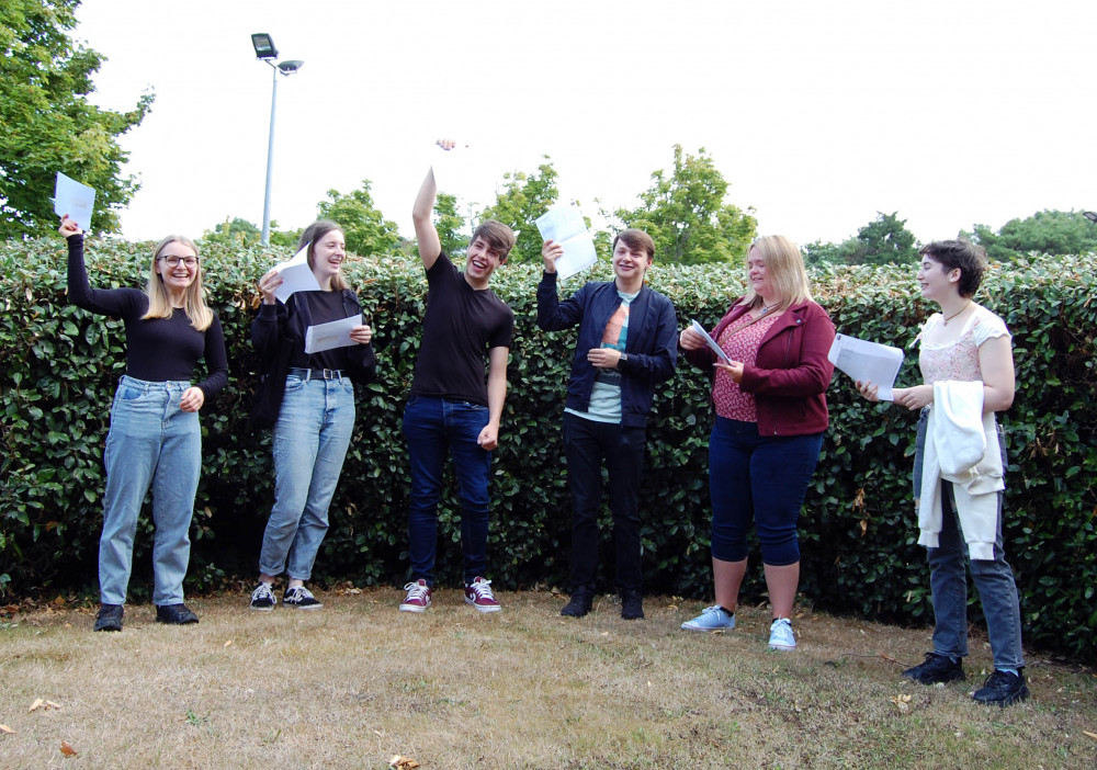 Beaminster and Colfox joint sixth form students pick up A level results