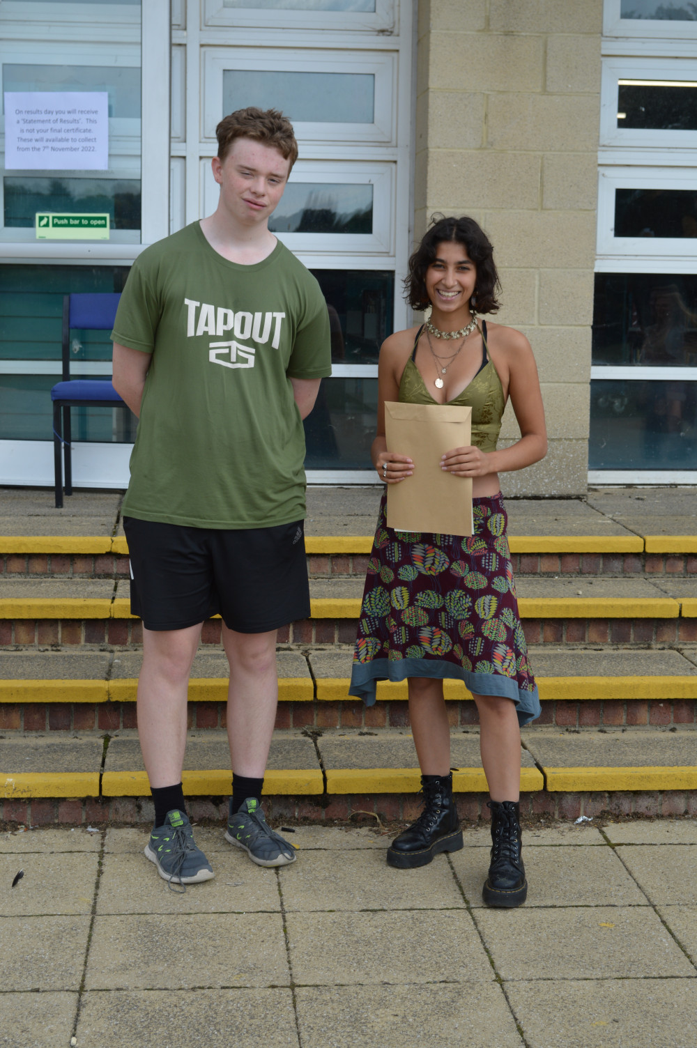 Beaminster and Colfox joint sixth form students pick up A level results