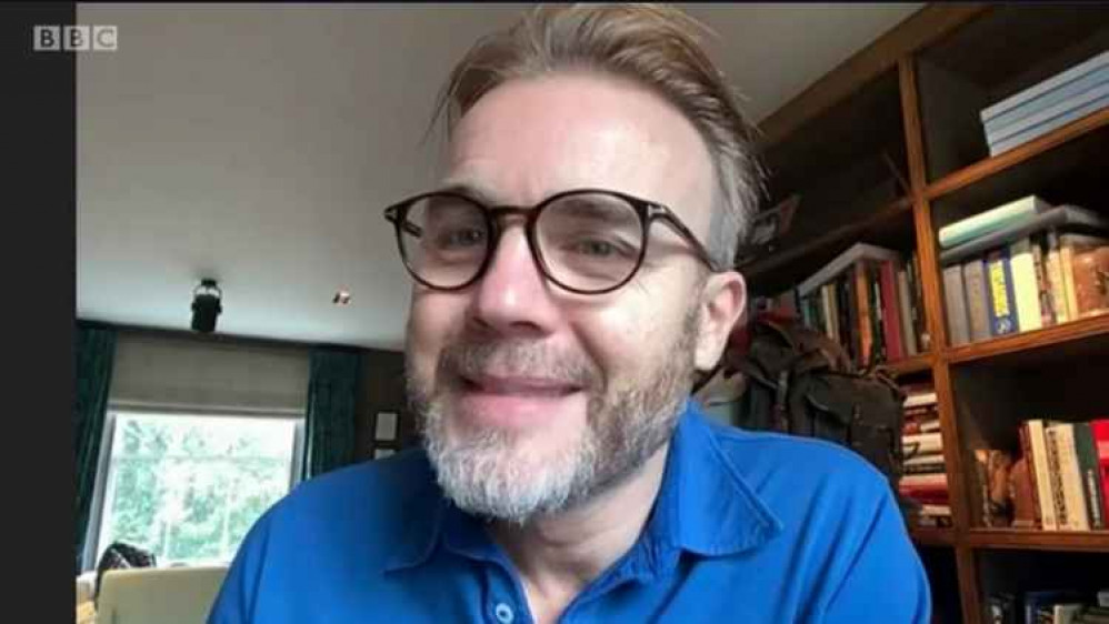 Gary Barlow made reference to his childhood on Ashton Drive in today's interview