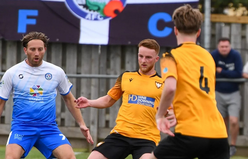 Local derby in the FA Cup. Matt Friday/Cornwall Sports Media.