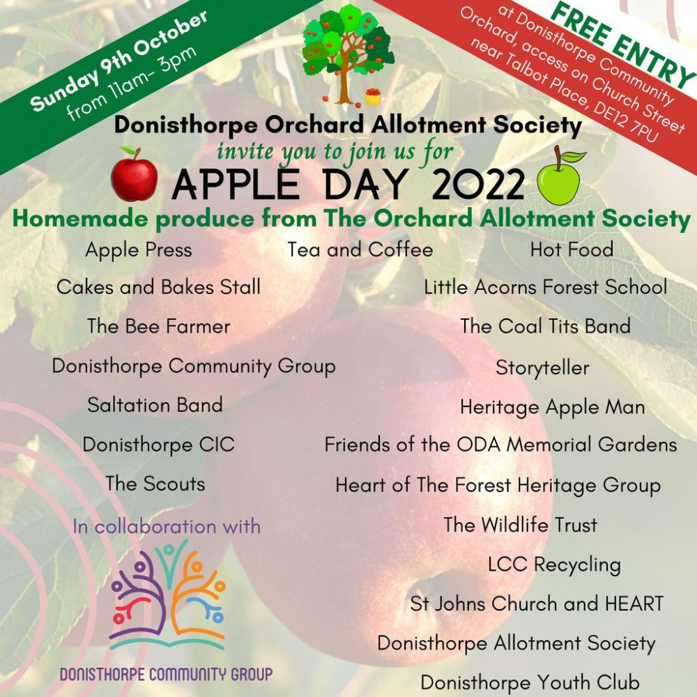 Donisthorpe Apple Day in Church Street, Donisthorpe, near Ashby de la Zouch Donisthorpe Apple Day in Church Street, Donisthorpe, near Ashby de la Zouch