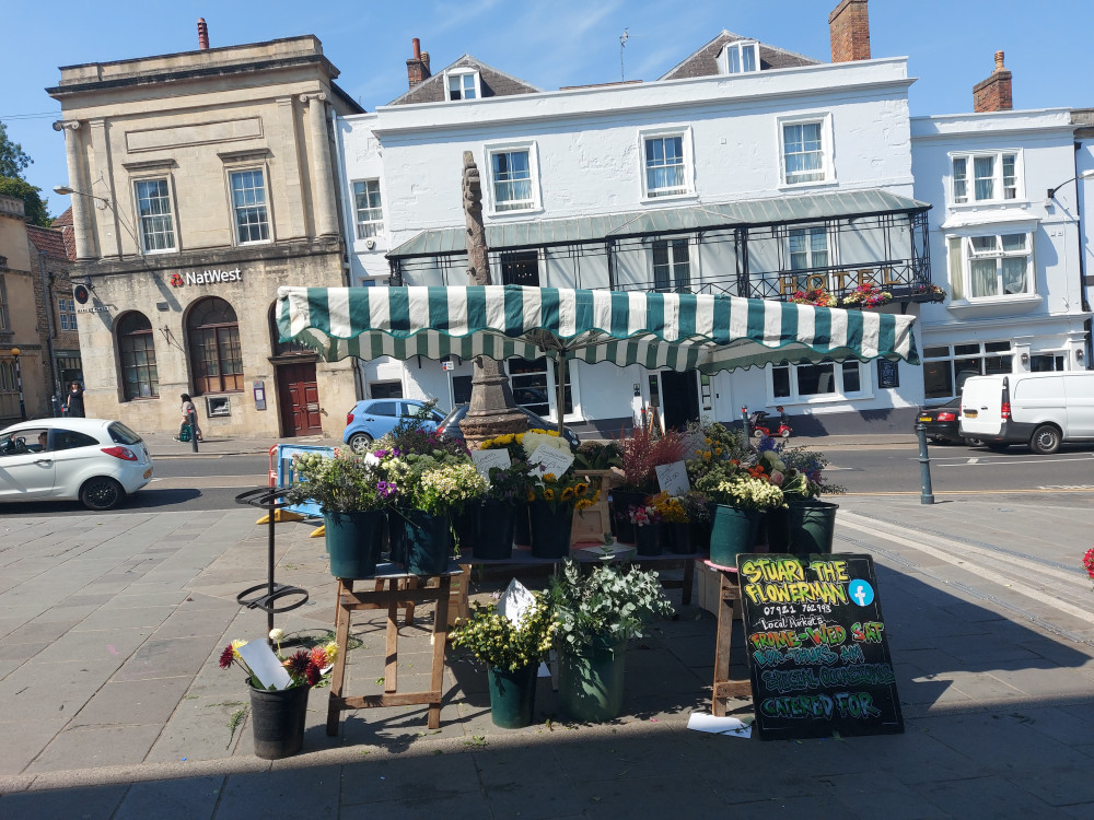 The route goes through the heart of Frome 