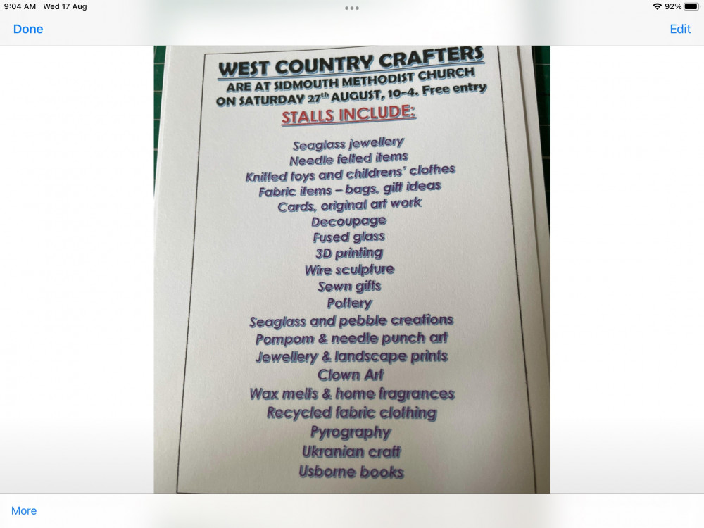 West Country Crafters Fair