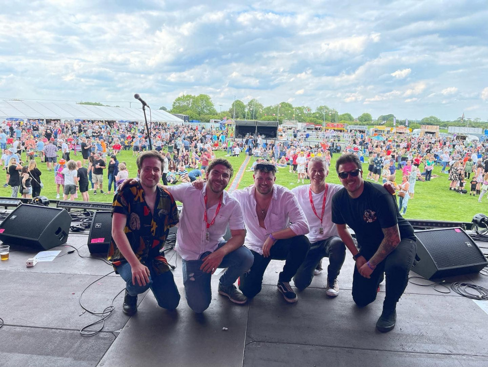 Funked Up headlined the Rutland Music Festival in July, and will be performing at The grainstore this weekend (image courtesy of Rutland Music Festival)