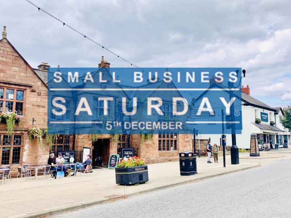 Today is Small Business Saturday Today is Small Business Saturday