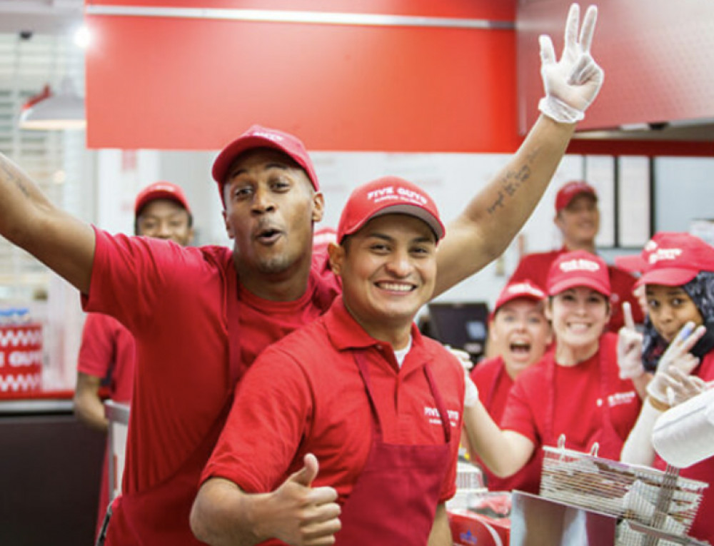 National Burger Day: Why not check out Stevenage's Five Guys restaurant 