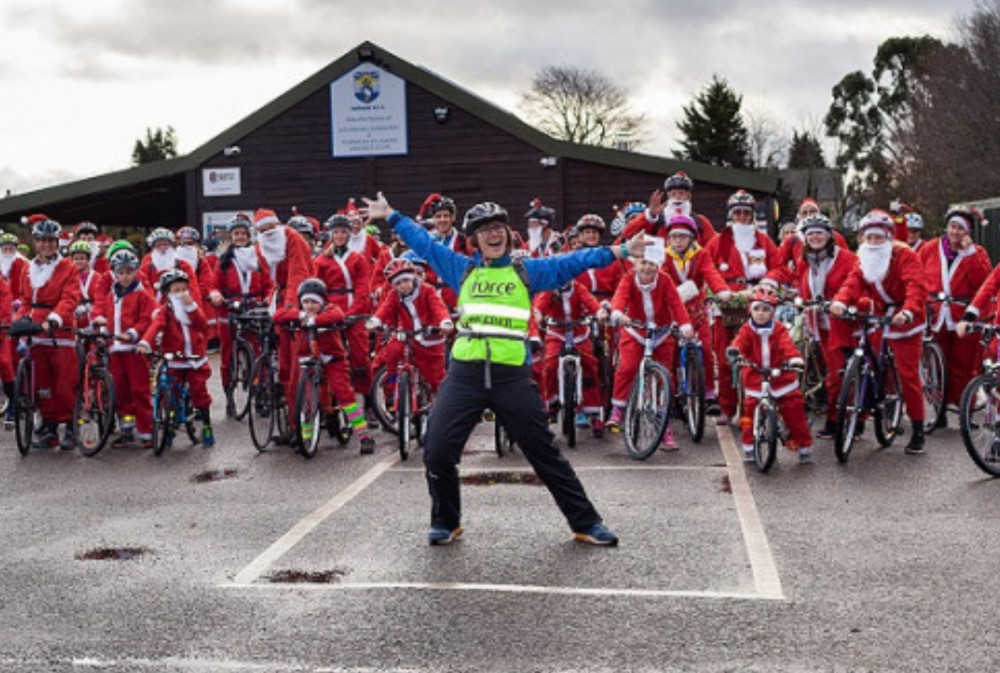 All set for the FORCE Santa Cycle