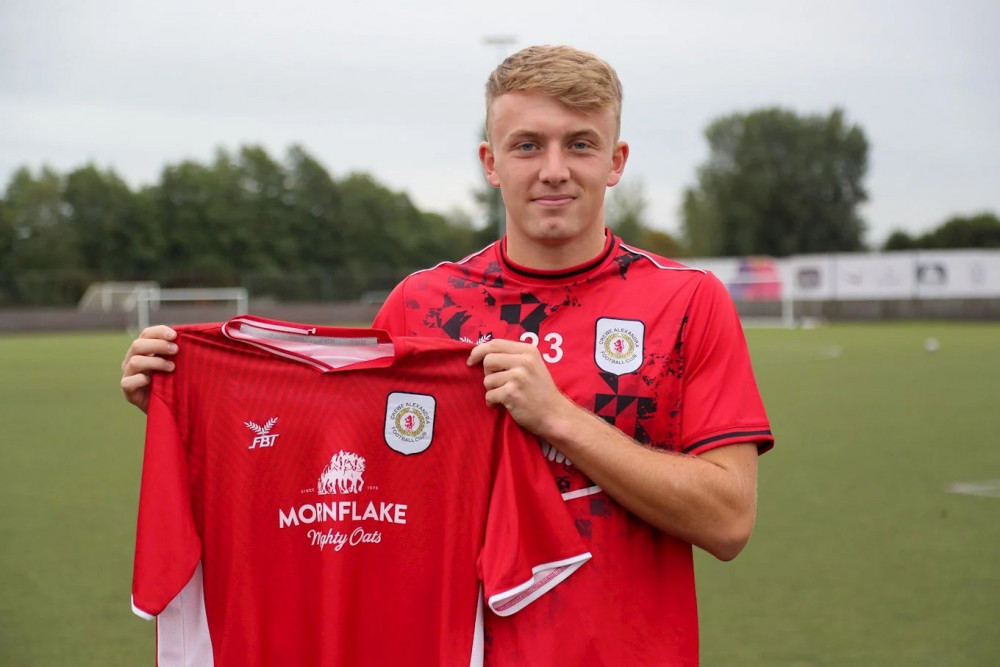 Eli King became Crewe Alexandra's ninth summer signing on Thursday - August 25 (Kevin Warburton).