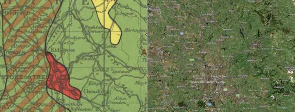 And this 1944 map was used track farming areas