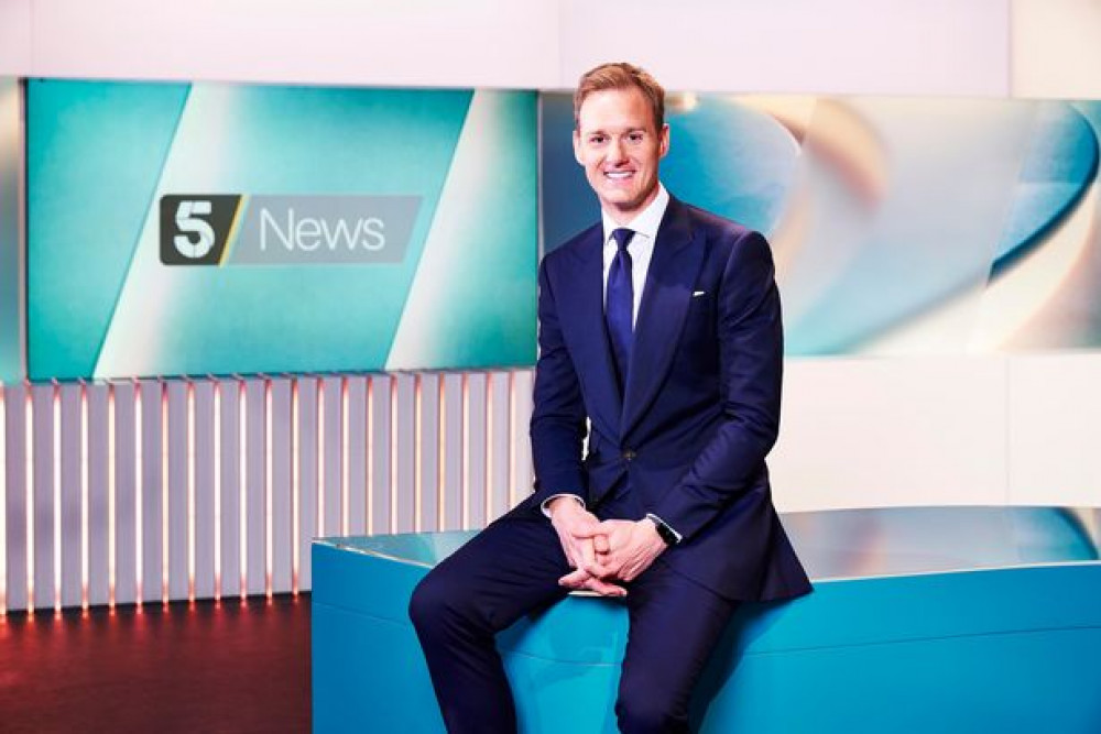 Dan Walker, anchorman