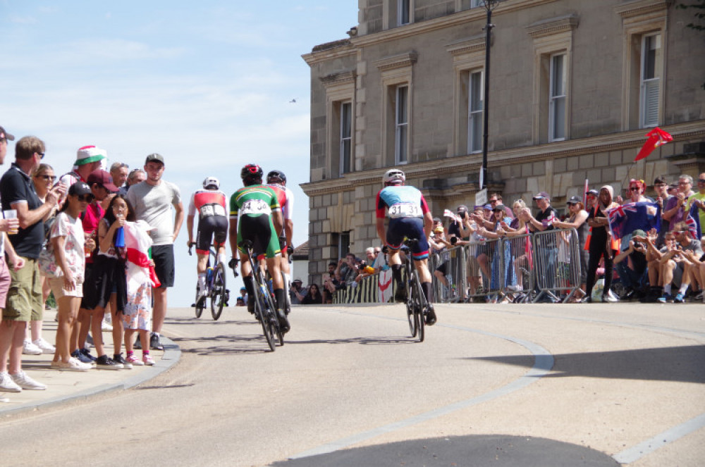 The month kicked off with thousands of spectators lining the streets to watch the Commonwealth Games cycling road races in Warwick (image by Richard Smith)