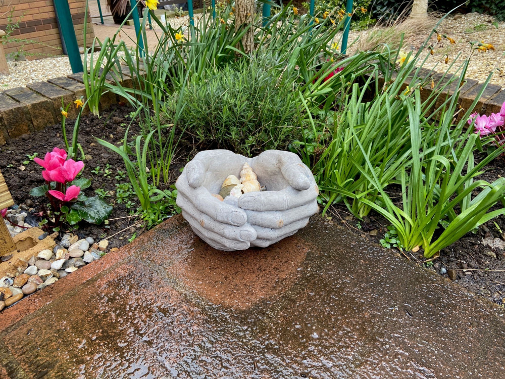 The sensory garden at the Marie Curie Hospice, Cardiff and the Vale