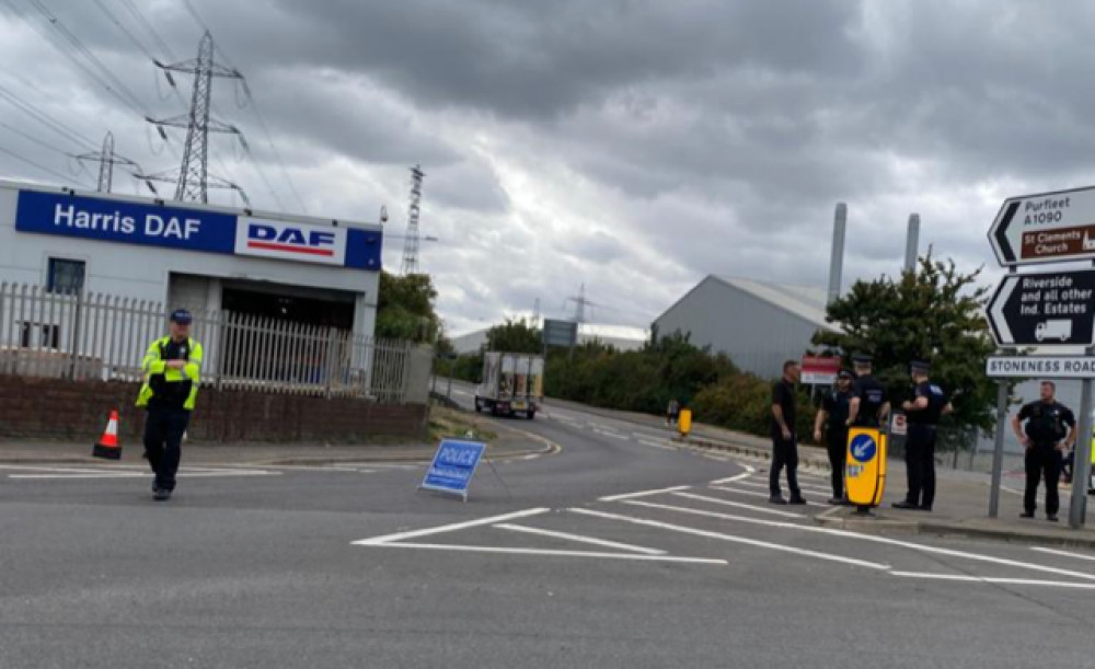 Police took advice from Thurrock Council about who to allow and who not to allow access to St Clements Road and Oliver Road. Police took advice from Thurrock Council about who to allow and who not to allow access to St Clements Road and Oliver Road.