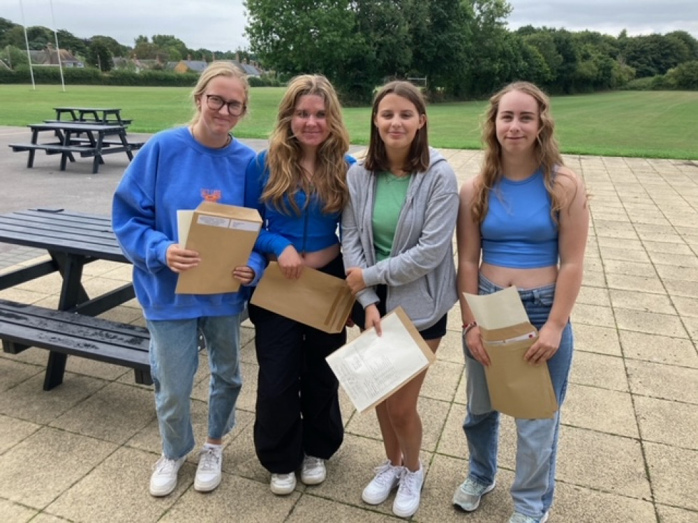 Sir John Colfox Academy and Beaminster School have been celebrating great GCSEs after Year 11 students picked up their results