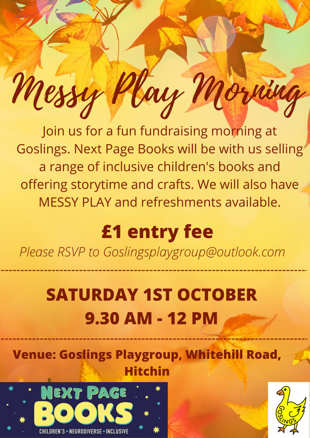 Goslings Playgroup, Whitehill Road, Hitchin