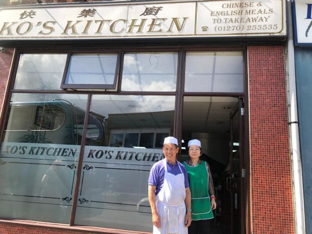 Owners of Ko's Kitchen, Steve and Anna. They closed the takeaway's doors for the last time on Wednesday - August 31 (Ko's Kitchen).