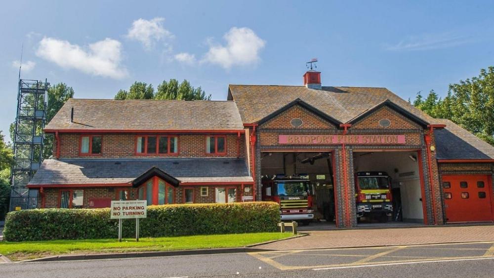 Open day at Bridport Fire Station.