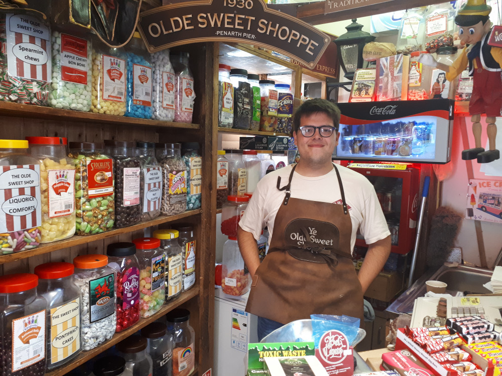 Corey Litton, 19, from Penarth said that for the most part, the seafront is a “lovely” place but it lacked places to get basic amenities Corey Litton, 19, from Penarth said that for the most part, the seafront is a “lovely” place but it lacked places to get basic amenities