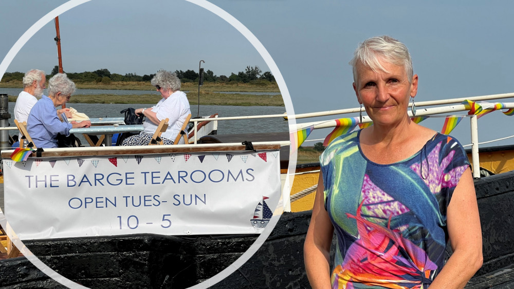 Stephanie Valentine, Managing Director at Topsail Charters, says rising costs have forced the tearooms to close, despite 'good customer numbers'. (Photos: Ben Shahrabi)