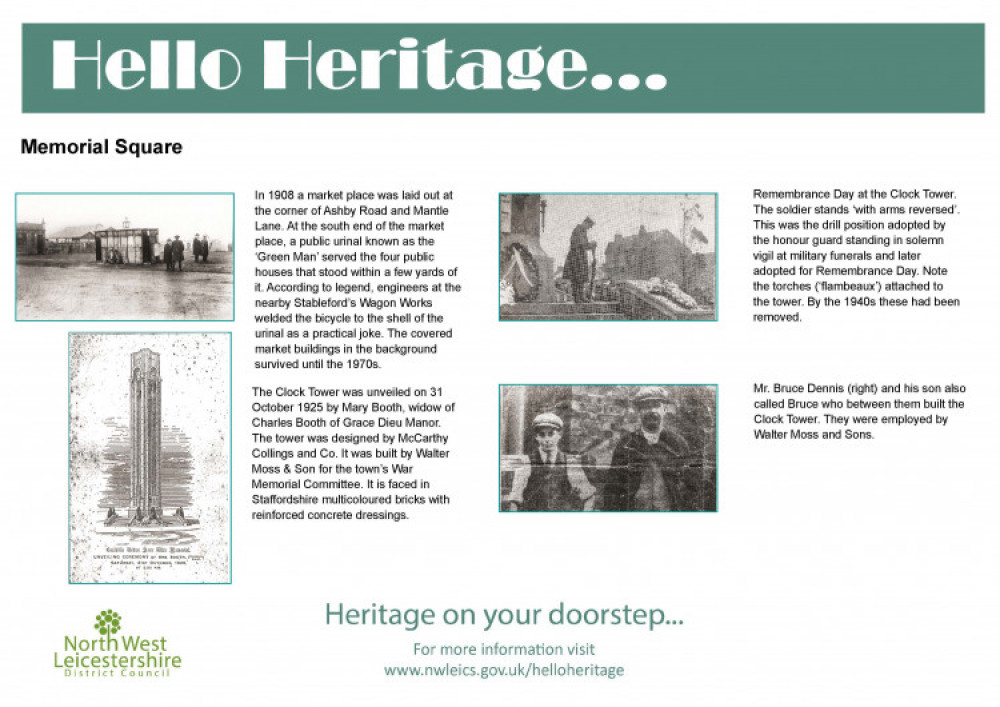 Hello Heritage fortnight has begun in the Coalville area