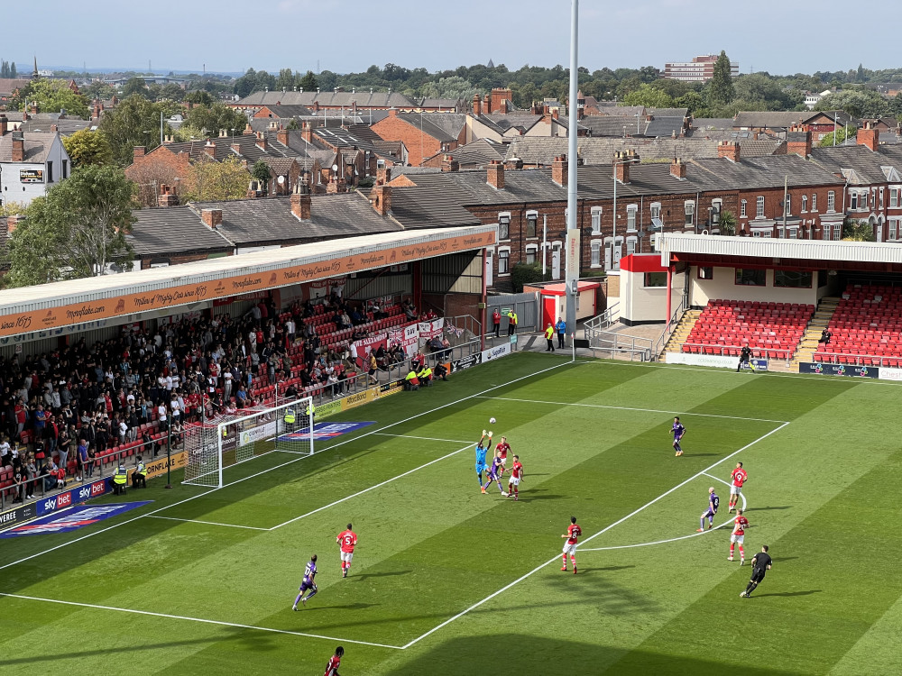 League Two: Crewe 1-2 Stevenage - Jamie Reid's brace seals memorable comeback for Steve Evans' Boro