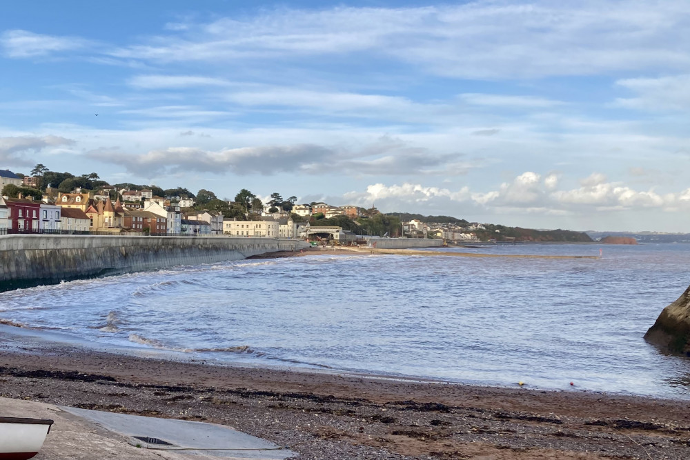 Looking towards Dawlish from Boat Cove (Nub News/ Will Goddard)