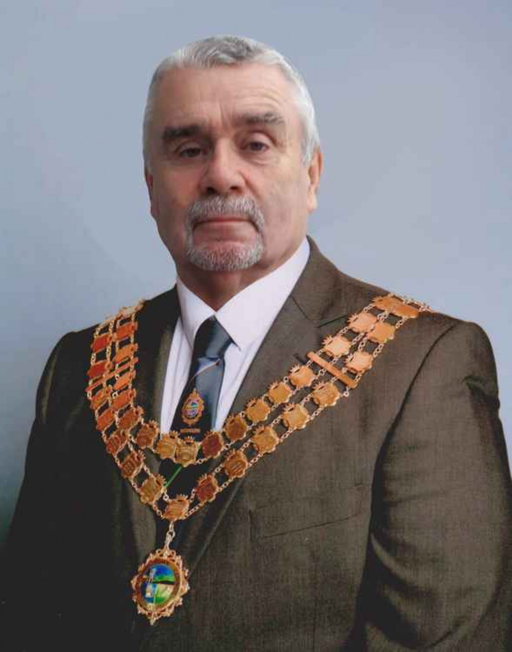 Outgoing Mayor Cllr John Jones discussed his work during an unprecedented year