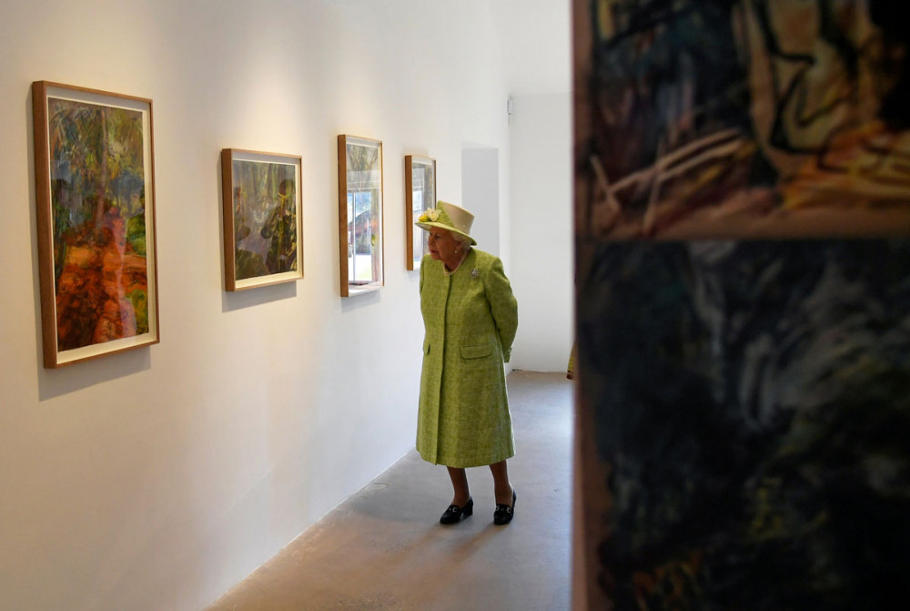 The Queen visited Bruton in 2019