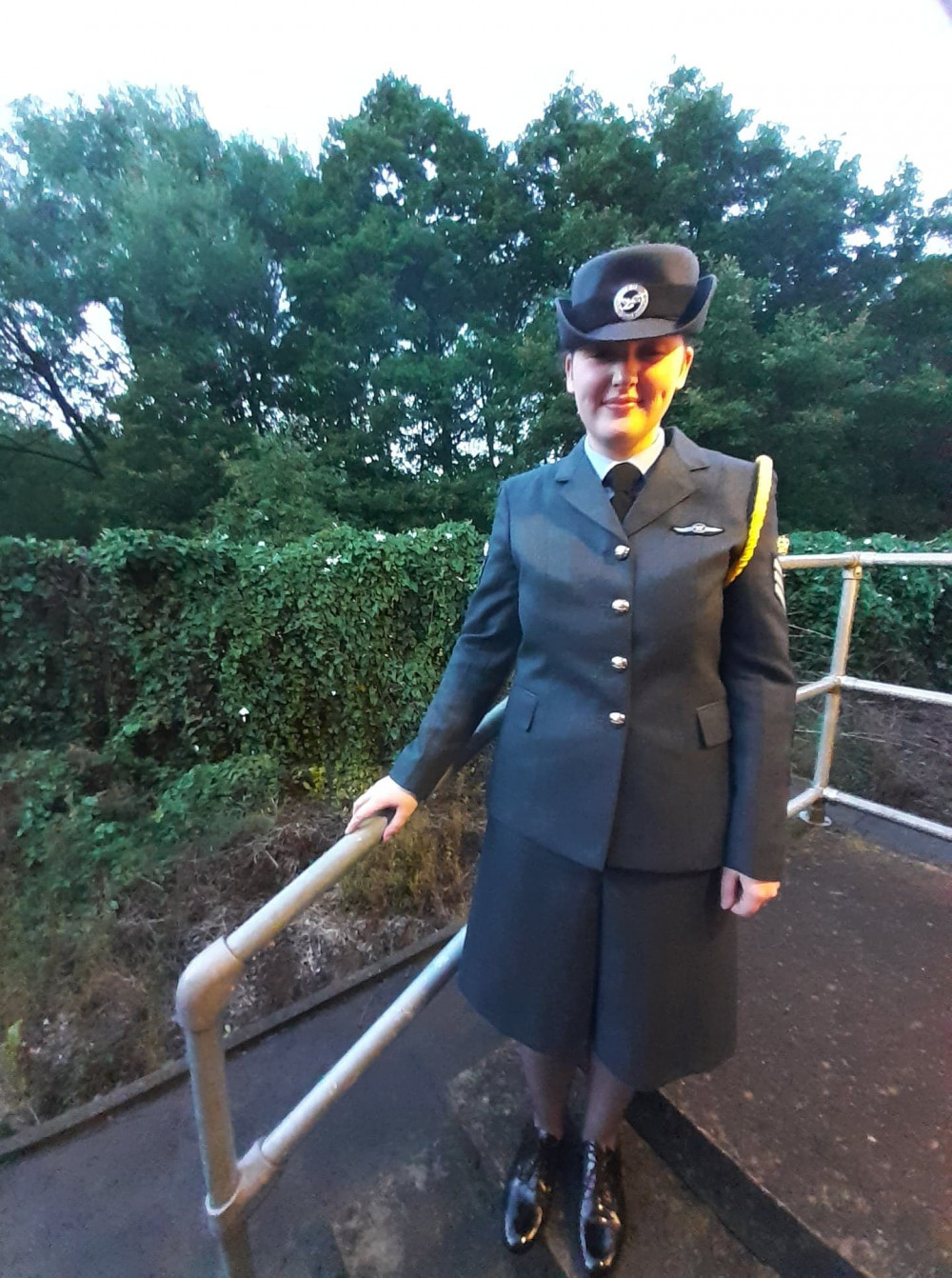 Cadet Flight Sergeant Lucy Chadwick is starting a new chapter in her career 