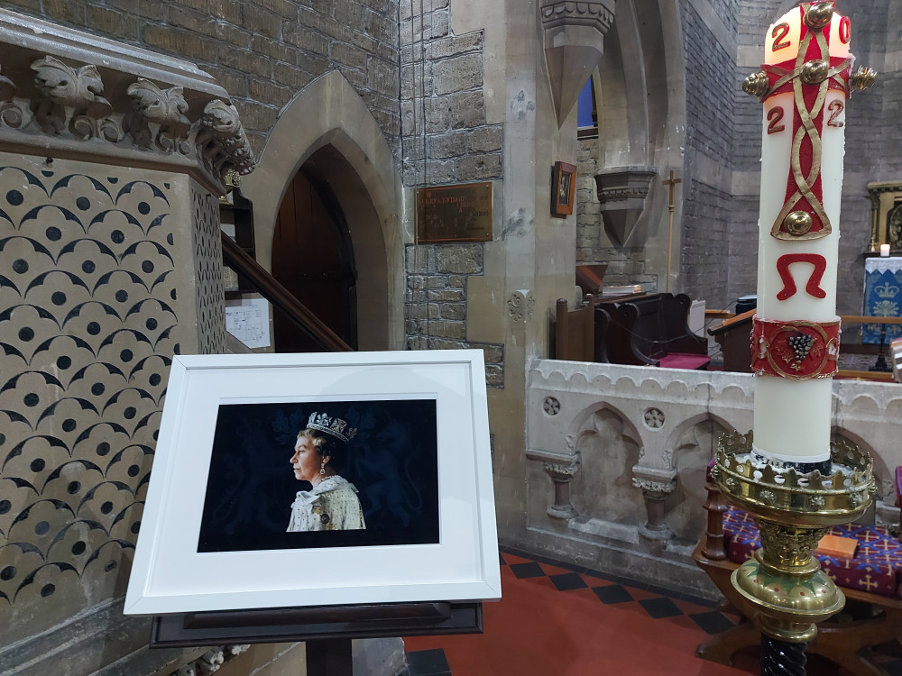 The church of St Mary's in Frome today (September 9) 