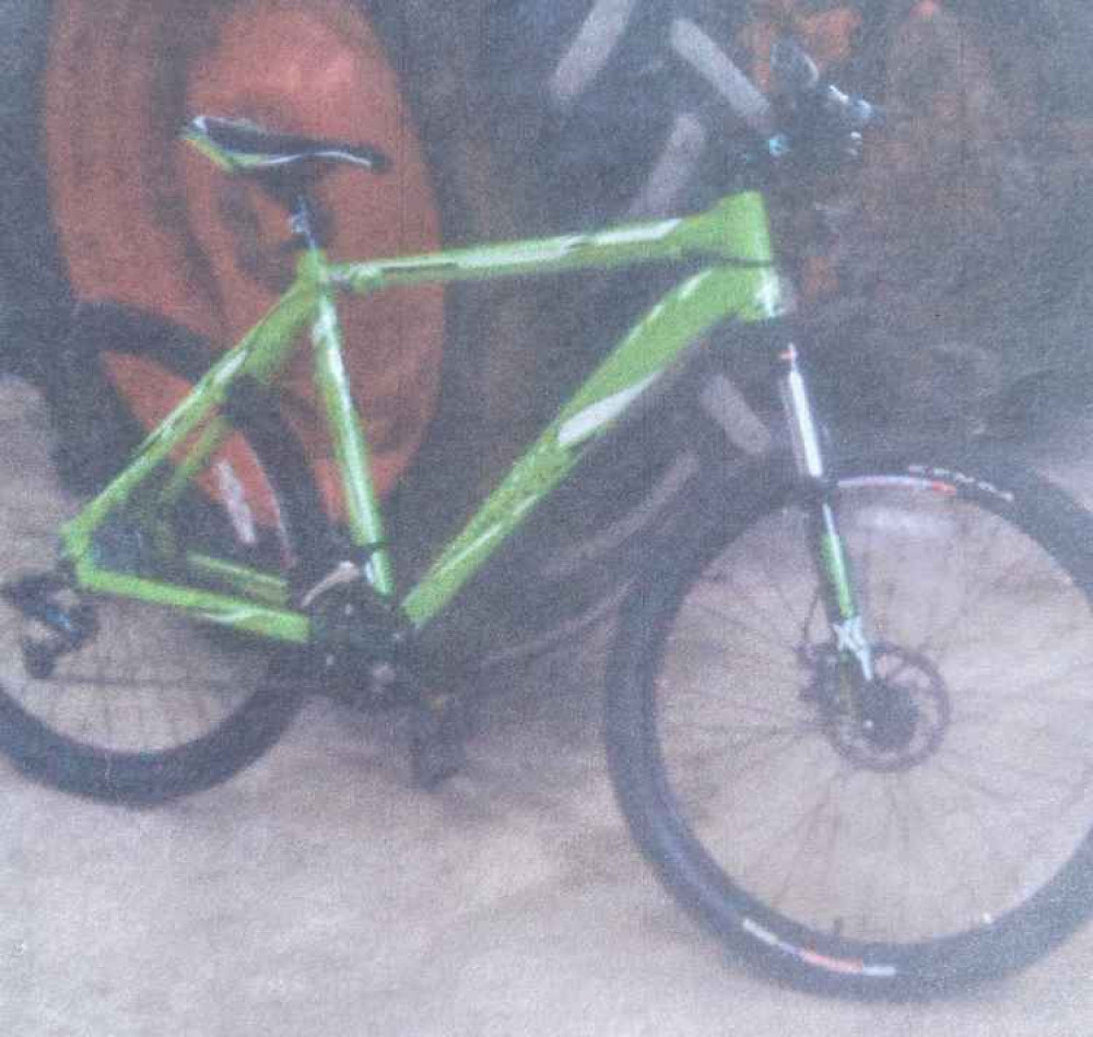 One of the stolen bikes