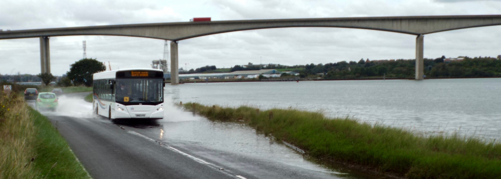 Flooding likely at The Strand