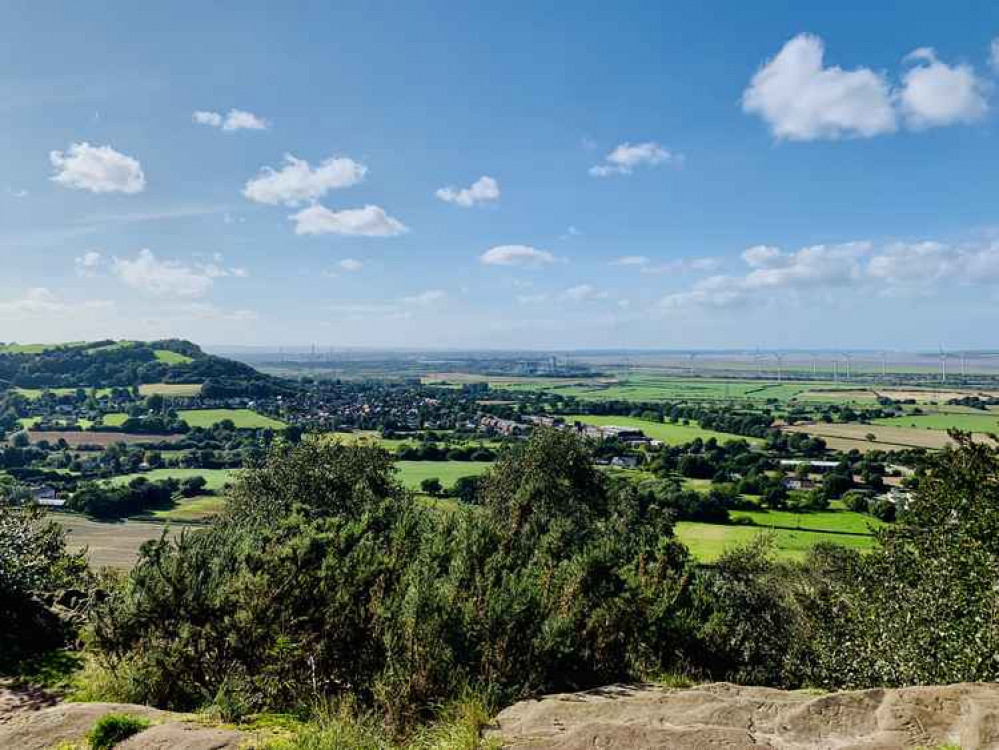 The view over to Helsby The view over to Helsby