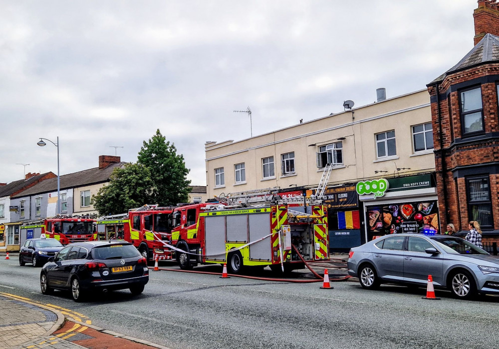 Cheshire Fire and Rescue Service has concluded its investigation into a serious Crewe takeaway fire (Ryan Parker). 