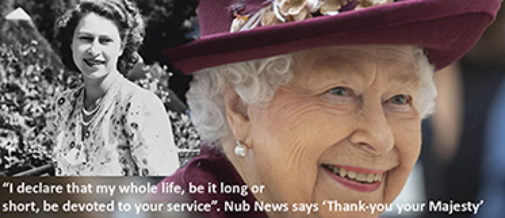 Nub News says "Thank you, Your Majesty". Nub News says "Thank you, Your Majesty".