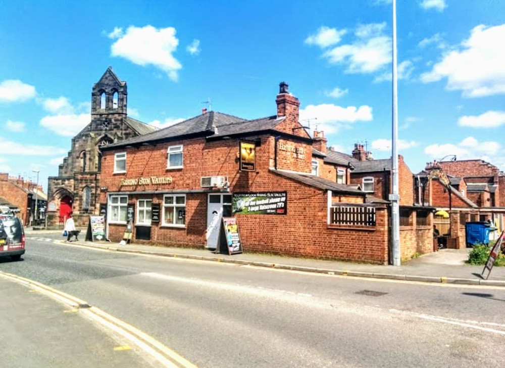 The Rising Sun Vaults, Earle Street, has announced it will be open all day for Queen Elizabeth II's funeral service (Crewe Nub News).