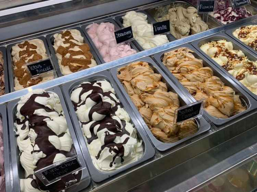 Hard to resist - the Bene Gelateria gelato Hard to resist - the Bene Gelateria gelato